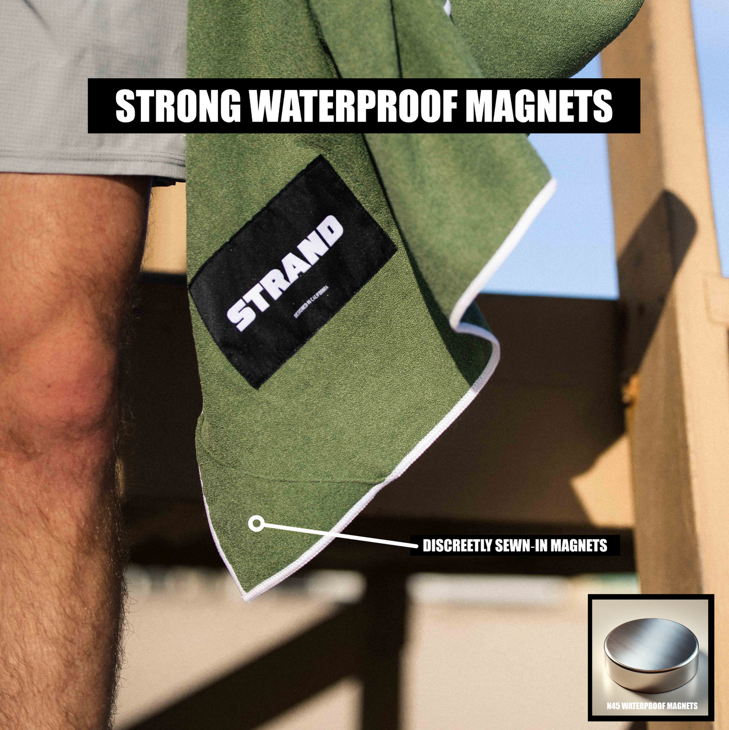 Magic Magnet Towel