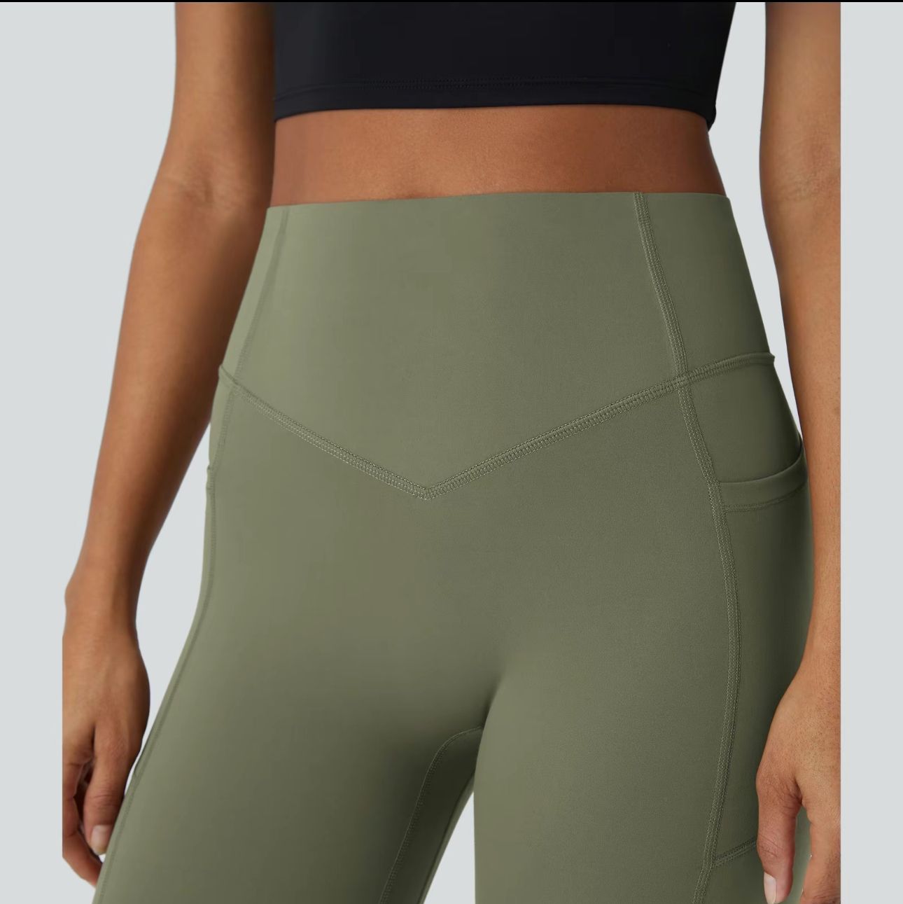 SoCinched High-Waisted Sculpt Leggings – Butt Lift, Tummy Control, Side Pocket